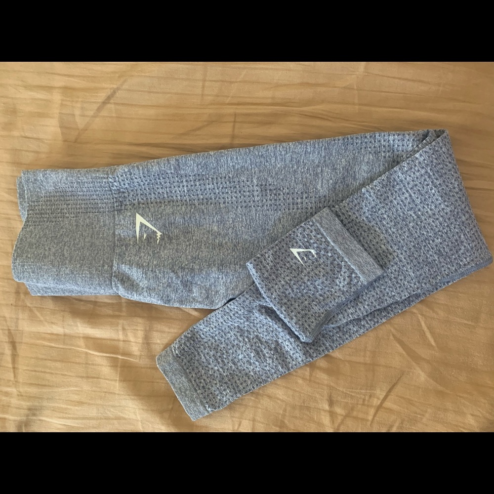 XS Gymshark Vital Seamless in Steel Blue